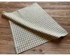 Serviette ELENI Allover Karo Print grün 45x45 cm Produktbild-Vorschau 2