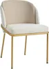 Sweiko 2 pcs Chaise moderne avec pied incliné et pieds Voir les images du produit 11