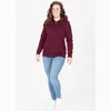 JAKO Unisex Kapuzenjacke Organic, Farbe:maroon, Größe:3XL Produktbild-Vorschau 4