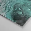 Bilder auf glas - Einteilig - Abstraktion Türkis Produktbild-Vorschau 5