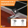 PV Montagesystem für Schrägdach Ziegeldach 4 Solarmodule Produktbild-Vorschau 8