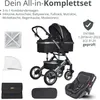 BRONEA® EXQUISE 2.0 Kombi-Kinderwagen 3-in-1 mit MATRATZE & Produktbild-Vorschau 9