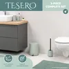 Set da bagno eluno TESERO 5 pezzi con dispenser per sapone, Anteprima dell’immagine prodotto 2