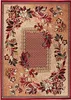 A top-down view of a rectangular rug with a floral pattern. Náhled obrázku produktu
