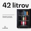 Klarstein Chladnička, mini chladnička so sklenenými Náhľad obrázku produktu 2
