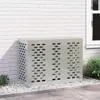 vidaXL Kryt klimatizace stříbrný 110 x 50 x 80 cm Náhled obrázku produktu 2