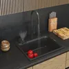 Granitan | Granitový dřez ZANTE - Černý - Velký a hluboký - Náhled obrázku produktu 2
