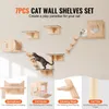 Étagères pour chats VEVOR à fixer au mur, étagères murales Voir les images du produit 4
