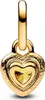 Herz Mini-Charm-Anhänger ME, IP Gold, Zirkonia von PANDORA Produktbild-Vorschau 2