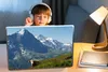 MuchoWow® Laptop Aufkleber Sticker Cover Schweizer Kuh vor Produktbild-Vorschau 3