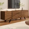 A modern living room with a TV stand and a television. Anteprima dell’immagine prodotto