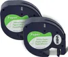 vhbw 2x Schriftband-Kassette Papier kompatibel mit Dymo Produktbild-Vorschau 1
