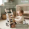 KiddyMoon girello in legno Divertente girello per bambini Anteprima dell’immagine prodotto 2