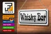 Blechschild Whisky Bar 27x10cm Wand Bar Schnaps Man Cave Produktbild-Vorschau 3