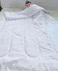 Celoročná prikrývka prešívaná PEACH 140x200 cm, biela Náhľad obrázku produktu 3
