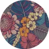 Samolepka Samolepiace tapety FLOWERS Retro štýl Circle Náhľad obrázku produktu 1