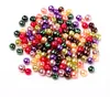 Bastelperlen 6mm rot,dunkelgrün,altrosa gelbgrün, lila Produktbild-Vorschau