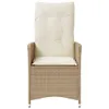 The Living Store Poltrona da giardino con cuscino 2 pz. Anteprima dell’immagine prodotto 5