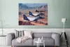 MuchoWow® Poster Militärflugzeuge fliegen über die Wüste Produktbild-Vorschau 5