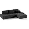 Beautysofa DRACO L Ecksofa mit Schlaffunktion & Bettkasten Produktbild-Vorschau 2