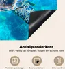 KitchenYeah© Herdabdeckplatte Schildkröte - Meer - Blau , Produktbild-Vorschau 4