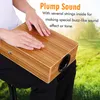 Tragbare Reise-Cajon-Box-Trommel, flaches, handgeholztes Produktbild-Vorschau 3