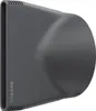 A close-up, studio shot of a gray hair dryer nozzle. Anteprima dell’immagine prodotto