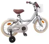 vidaXL Kinderfahrrad 14 Zoll für 3-5 Jahre alt Hellgrau Produktbild-Vorschau 3