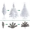 CASARIA® Weihnachtsbaum künstlich 150 cm WEISS dichte Produktbild-Vorschau 15