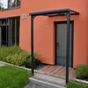Haustürvordach Vordach Aluminium Polycarbonat Überdachung Produktbild-Vorschau 2