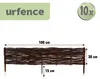 10 x Beeteinfassung Weide 100x30 - Beetbegrenzung Produktbild-Vorschau 3