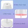 ZMH Lampe de table LED sans fil Lampe de chevet tactile Voir les images du produit 4