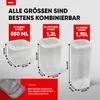 Viwares Vorratsdosen mit Deckel Luftdicht, 6er Produktbild-Vorschau 3