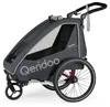 Qeridoo Fahrradanhänger Qupa 1 Modell Grey Produktbild-Vorschau 1