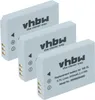 vhbw 3x Akku kompatibel mit Canon Digital Ixus 980 IS, 970 Produktbild-Vorschau 1