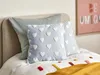 BELIANI Dekokissen 2er Set Grau Baumwolle 45 x 45 cm mit Produktbild-Vorschau 2