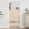 vidaXL Portes battantes Nature 90 x 40 cm Bois de pin Voir les images du produit 2