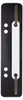 ELBA Heftstreifen PP schwarz kurz 35 x 150 mm 25 Stück Produktbild-Vorschau 1