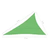 vidaXL Tenda da sole 160 g/m² Verde chiaro 3x4x5 m HDPE Anteprima dell’immagine prodotto 13
