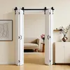 VEVOR Porta scorrevole a libro in stile porta da fienile Anteprima dell’immagine prodotto 6