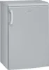 A silver Smeg refrigerator with a handle on the left side. Produktbild-Vorschau