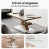 CASARIA Couchtisch Detroit Weiß Eiche Produktbild-Vorschau 3