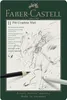 The image shows the packaging for a Faber-Castell Pitt Graphite Matt set, featuring a sketch of a horse and rider. Podgląd zdjęcia produktu