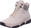 A single beige high-top sneaker boot is shown against a white background. Anteprima dell’immagine prodotto