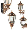 Solar Außenwandleuchte im Vintage Design – LED Produktbild-Vorschau 5