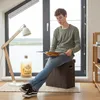 Relaxdays Faltbarer Sitzhocker, HxBxT: 49,5 x 46 x 25,5 cm, Produktbild-Vorschau 3