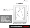 Finestra Framex per cantina Finestra in PVC bianca Anteprima dell’immagine prodotto 2