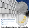 QEENTOE PVC privacystroken, privacyfolie, gaaspanelen, Productafbeelding-voorbeeld 3