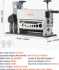 VEVOR Elektrische Kabelabisoliermaschine, 1,5-40 mm, Produktbild-Vorschau 7