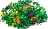 LEGO® Grünzeug Pflanzen Blätter Gemischt NEU! Menge 100x – Produktbild-Vorschau 2